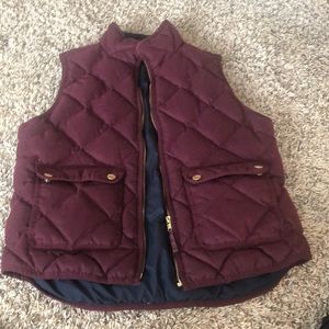 Jcrew puffer vest